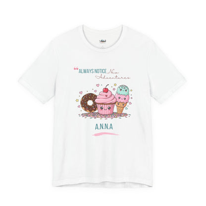 Personalized Cute Sweet Treats Tee