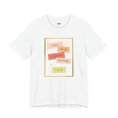 Personalized Colourful Pastel Notes Graphic Tee