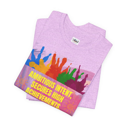 Personalized Colorful Motivational Graphic Tee