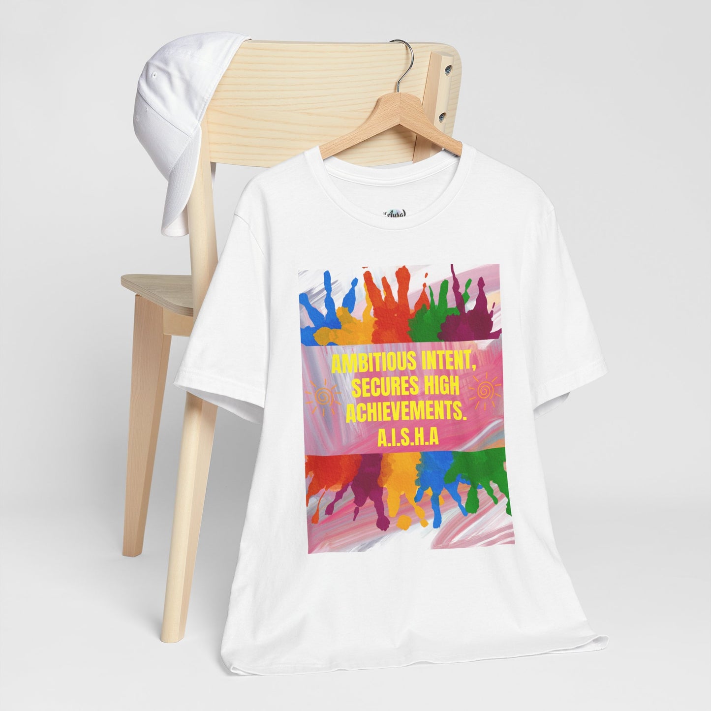 Personalized Colorful Motivational Graphic Tee