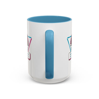 Personalized Building View Accent Coffee Mug