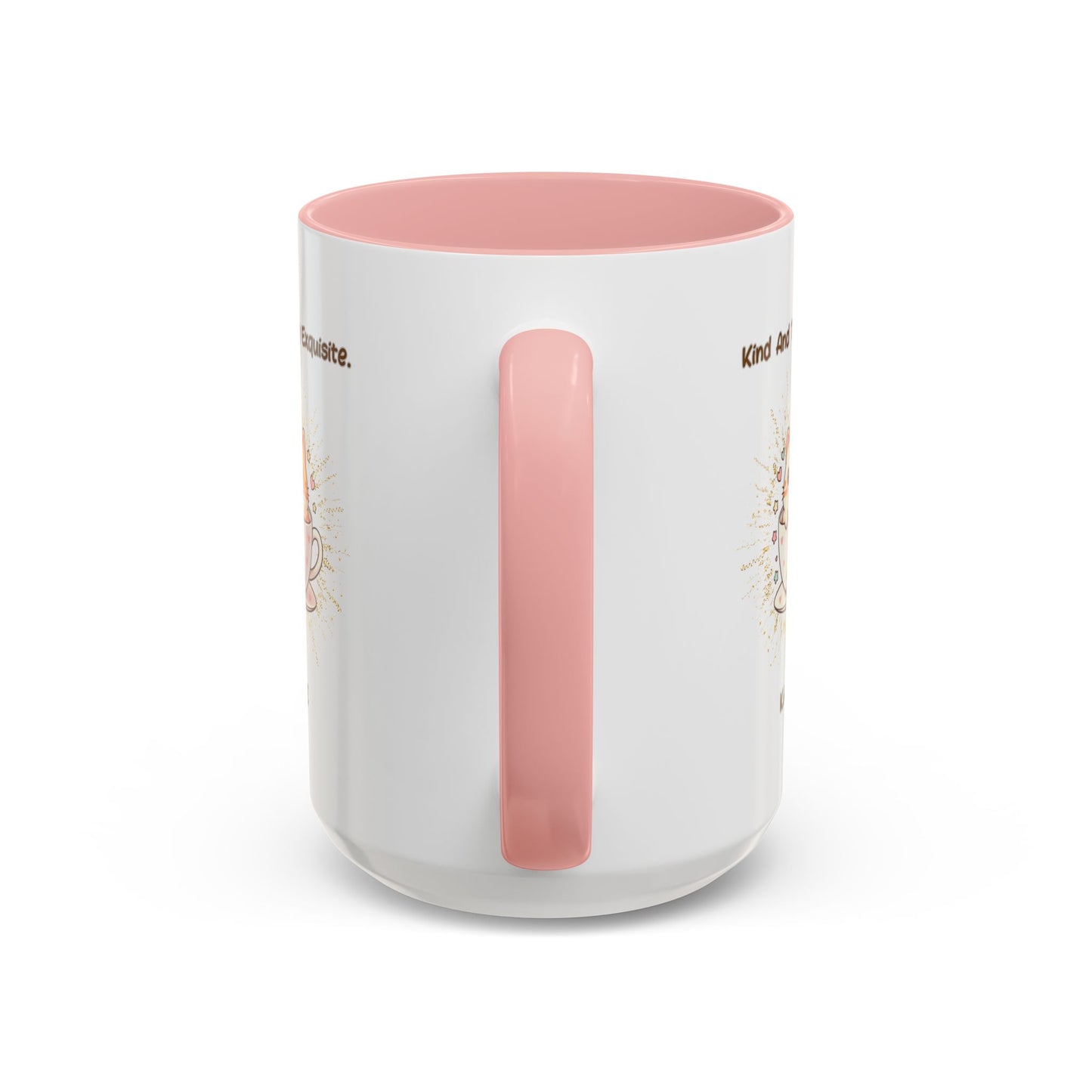 Personalized Initial Exquisite Cat Accent Coffee Mug