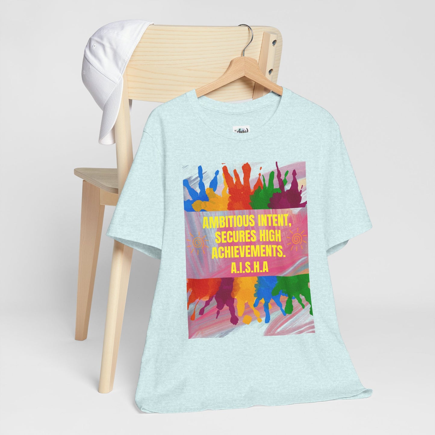 Personalized Colorful Motivational Graphic Tee