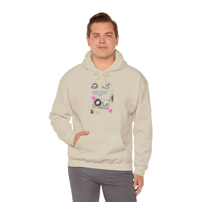 Personalized Cassette Vibes Hooded Sweatshirt