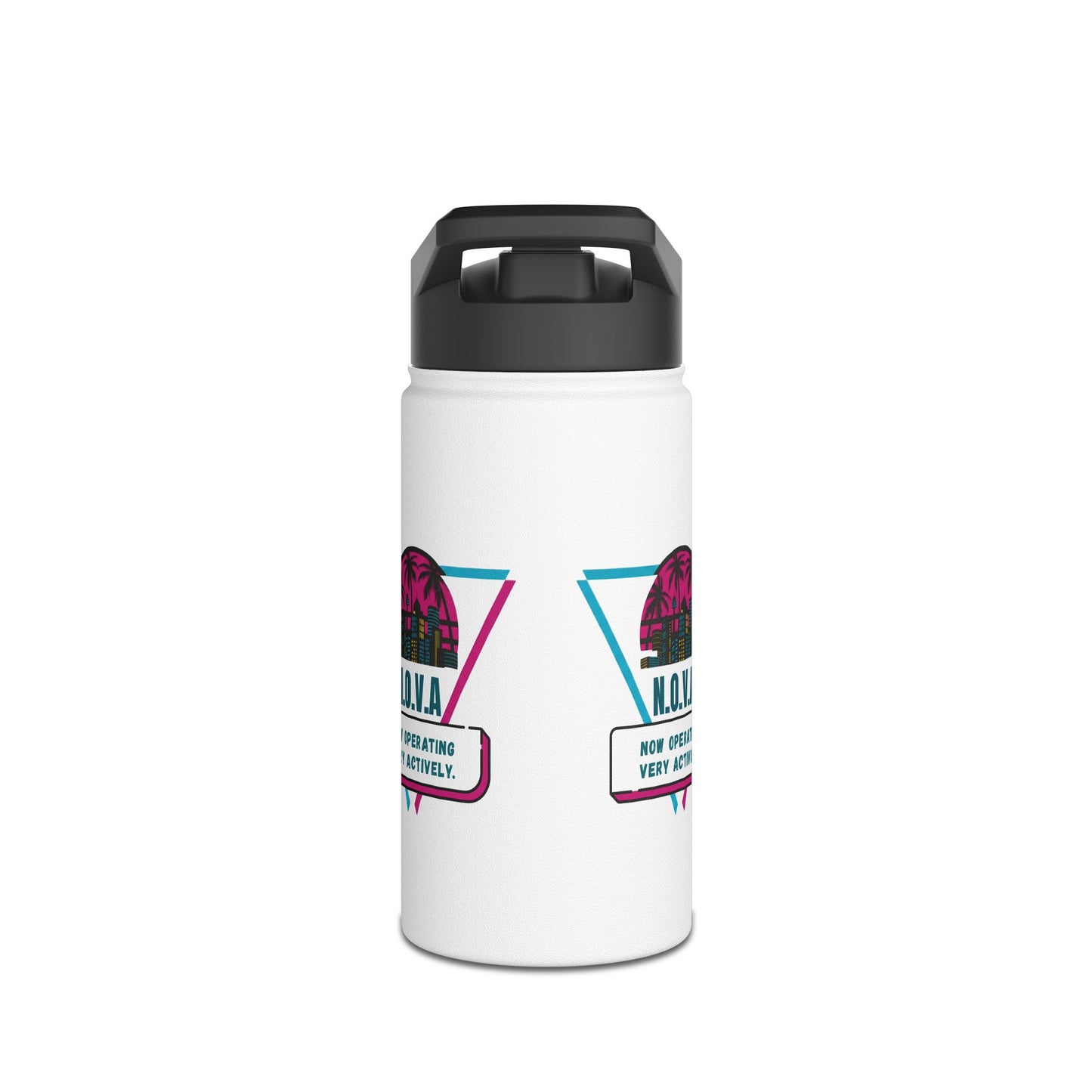Personalized Initial Quote Building Stainless Steel Water Bottle