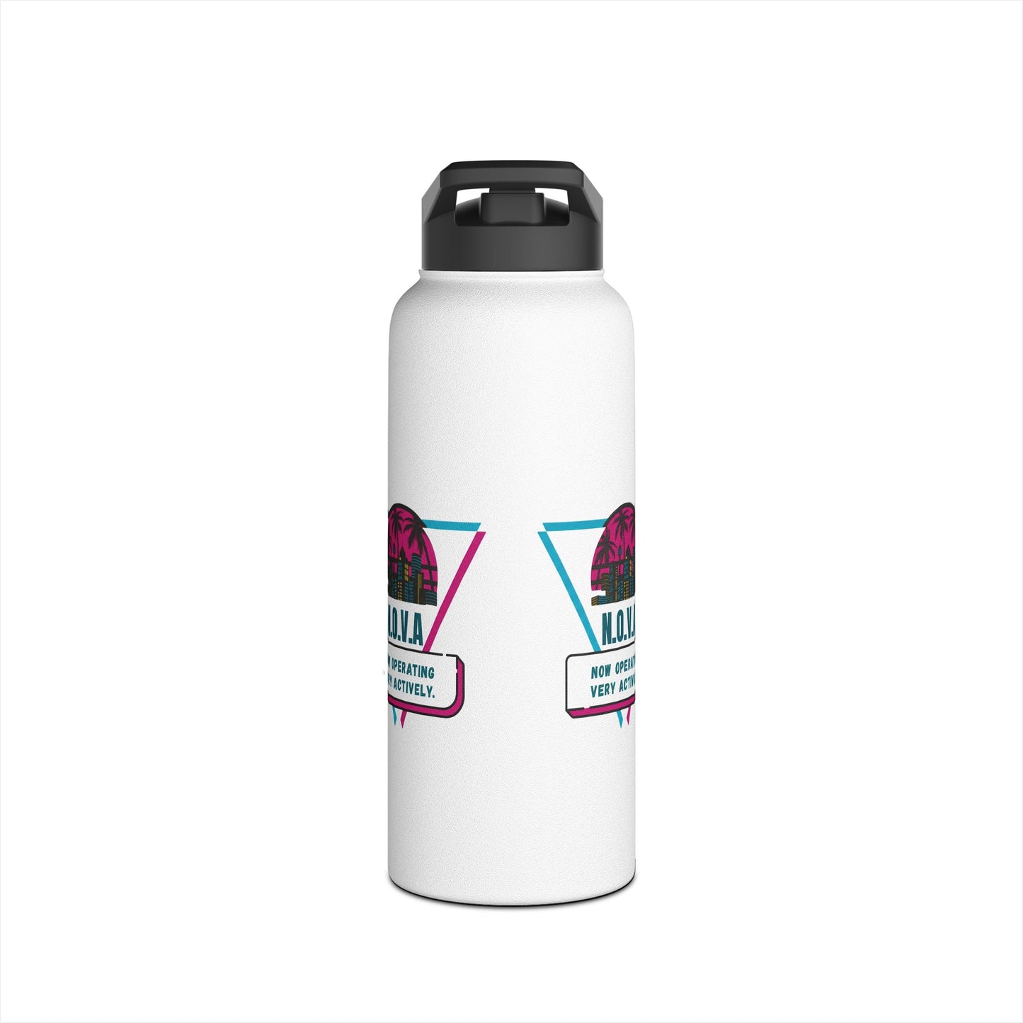 Personalized Initial Quote Building Stainless Steel Water Bottle