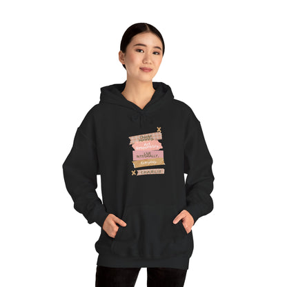Personalized Column Writing Hooded Sweatshirt
