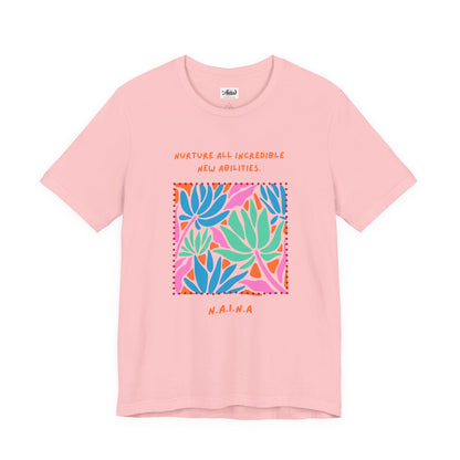Personalized Floral Empowerment Tee