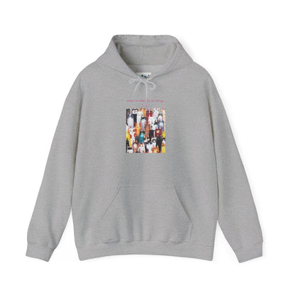 Personalized Cat Collage Hooded Sweatshirt