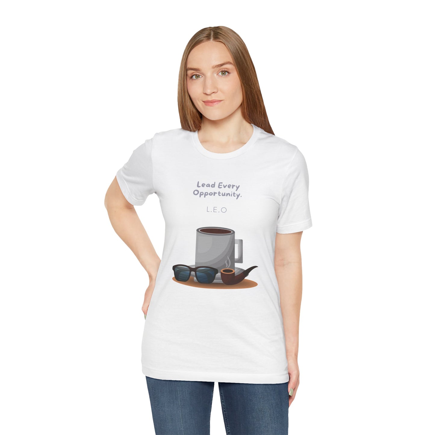 Personalized Coffee & Sunglasses Graphic Tee