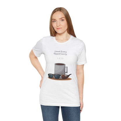Personalized Coffee & Sunglasses Graphic Tee