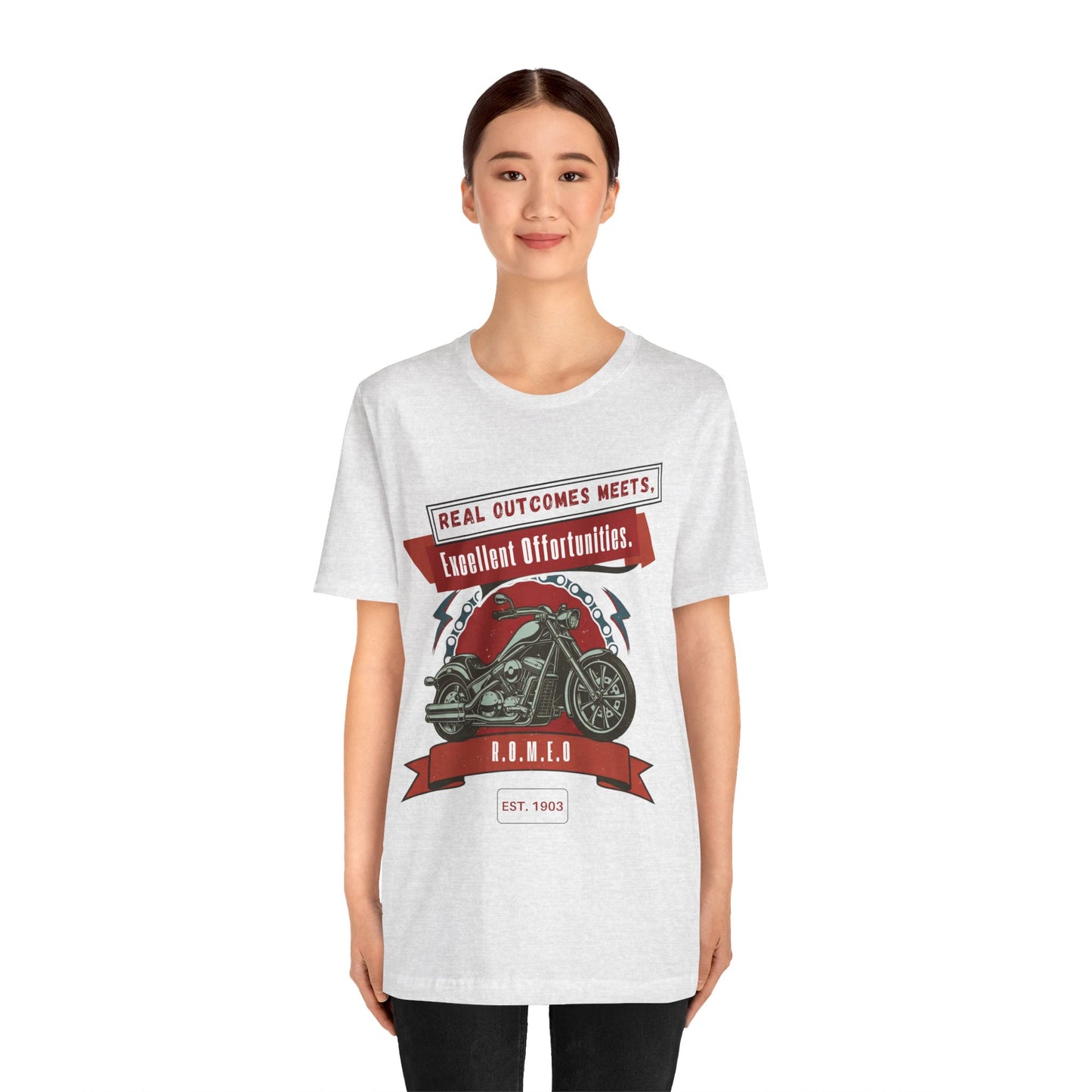 Personalized Motorcycle Graphic Tee