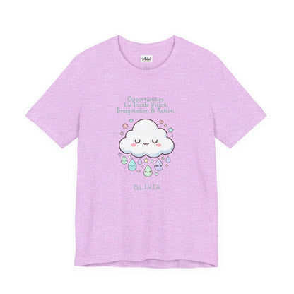 Personalized Cute Kawaii Cloud Tee