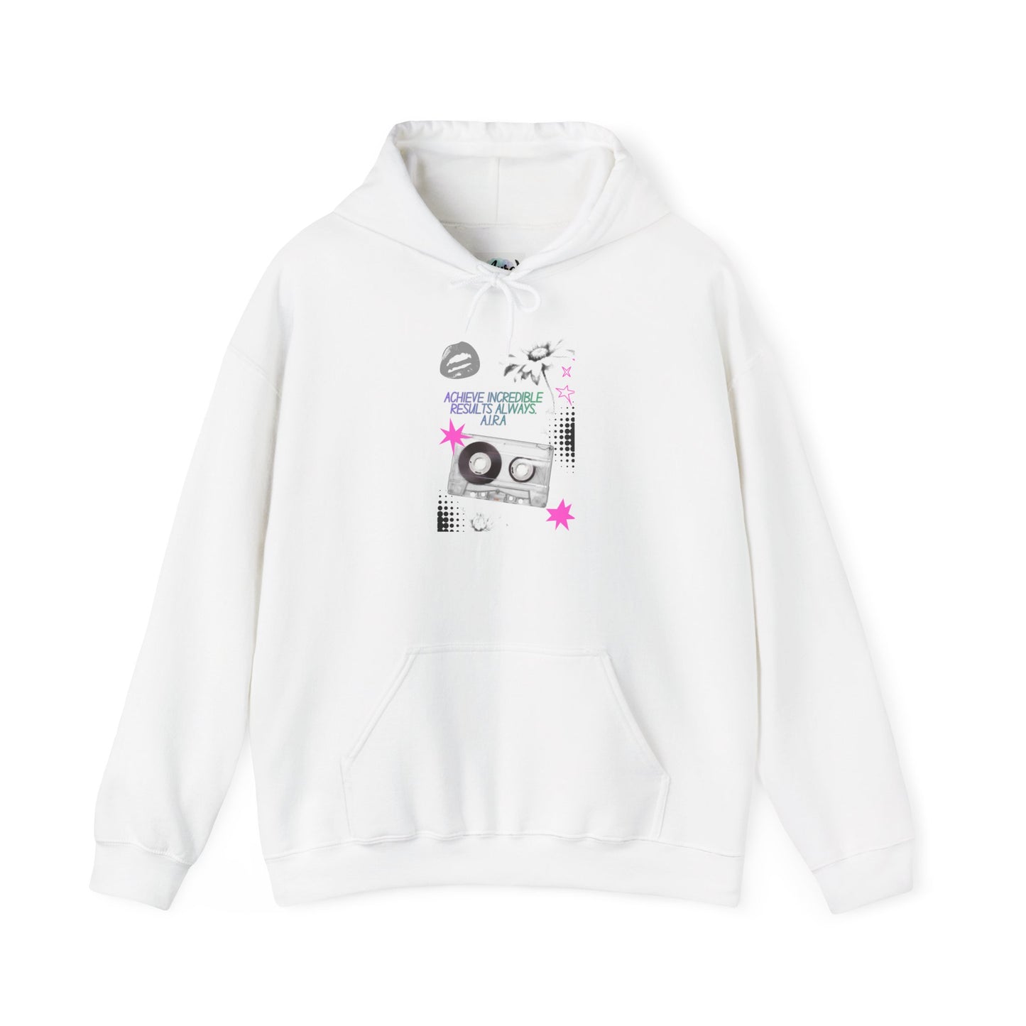 Personalized Cassette Vibes Hooded Sweatshirt