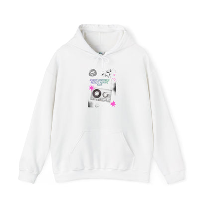 Personalized Cassette Vibes Hooded Sweatshirt