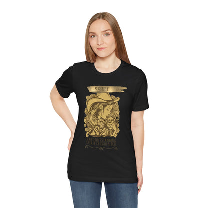 Personalized Cowgirl Graphic Tee