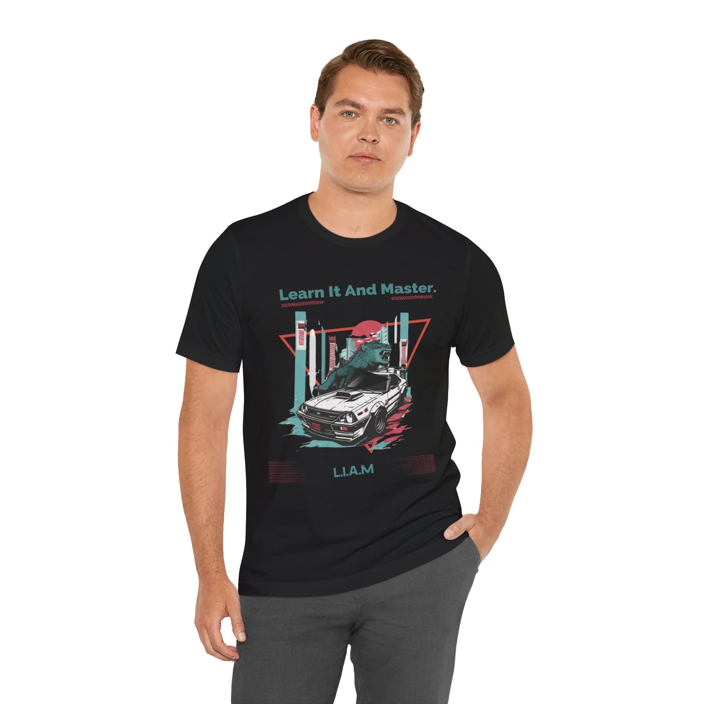 Personalized Retro Racing Graphic T-Shirt