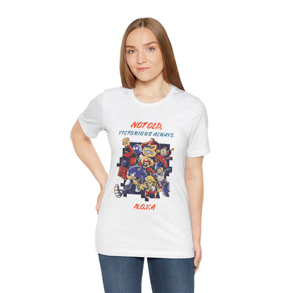 Personalized Victory Retro Cartoon Squad Graphic Tee