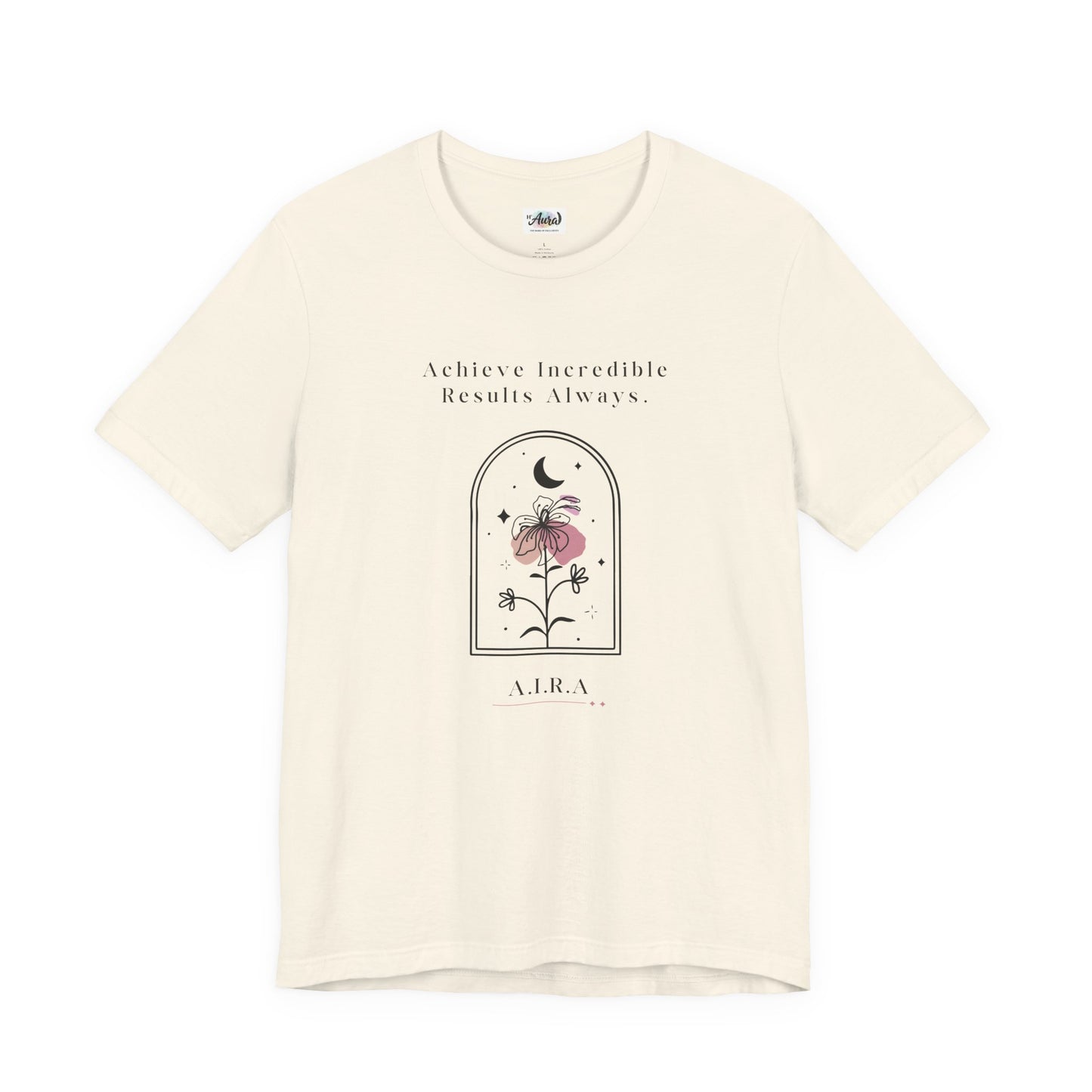 Personalized Floral Moon Graphic Tee