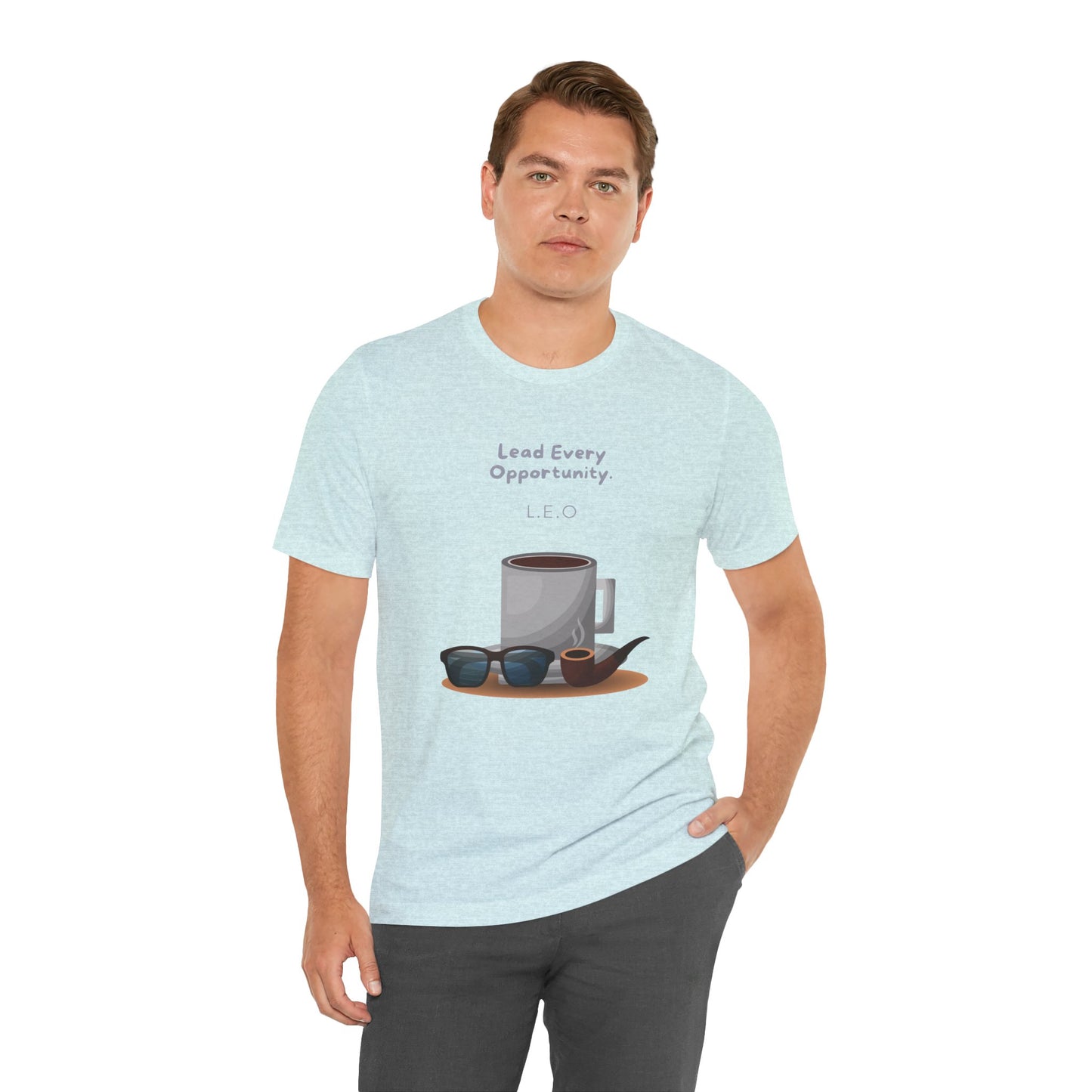 Personalized Coffee & Sunglasses Graphic Tee