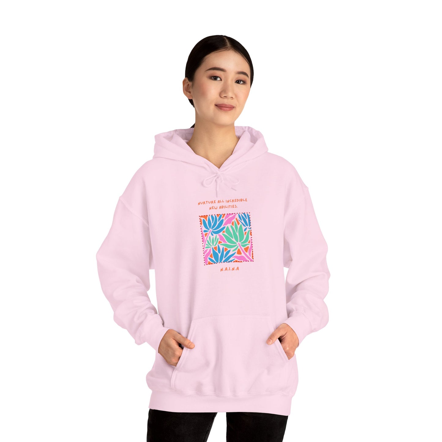 Personalized Floral Momentum Hooded Sweatshirt