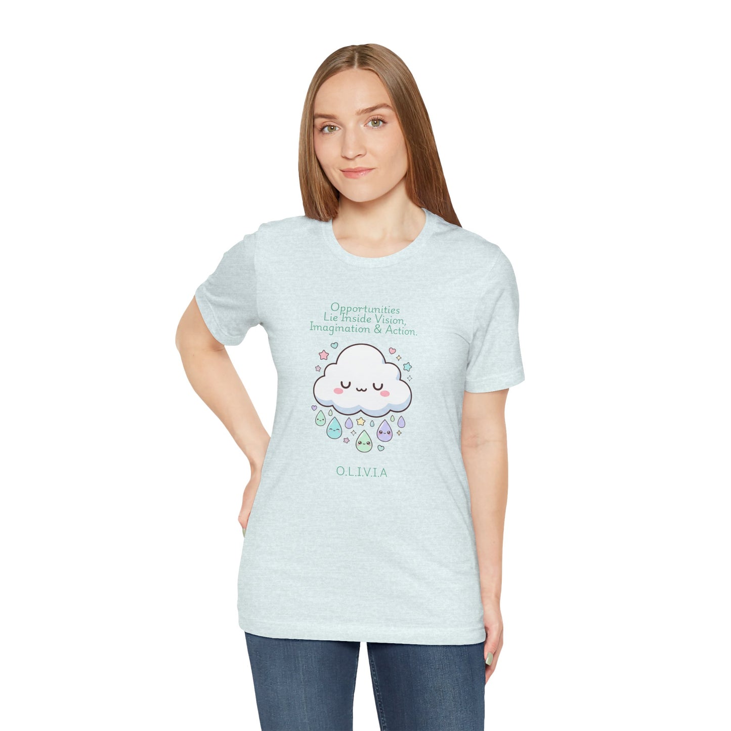 Personalized Cute Kawaii Cloud Tee