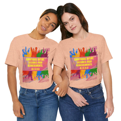 Personalized Colorful Motivational Graphic Tee