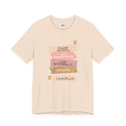 Personalized Column Writing Tee