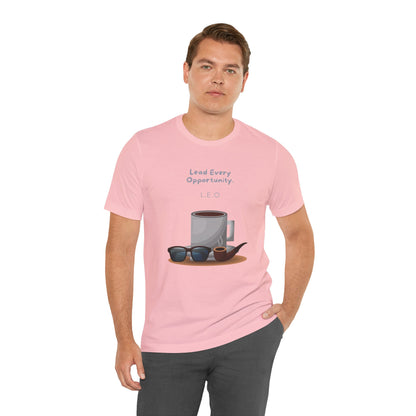 Personalized Coffee & Sunglasses Graphic Tee