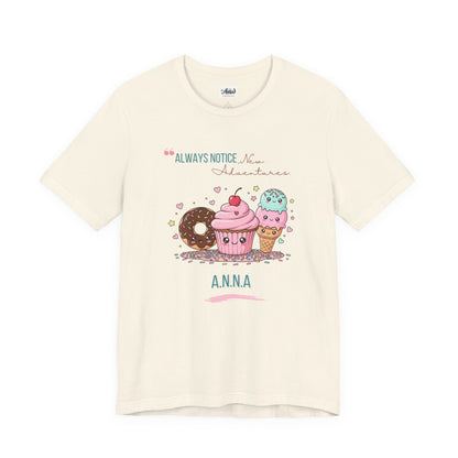 Personalized Cute Sweet Treats Tee
