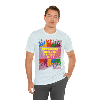 Personalized Colorful Motivational Graphic Tee