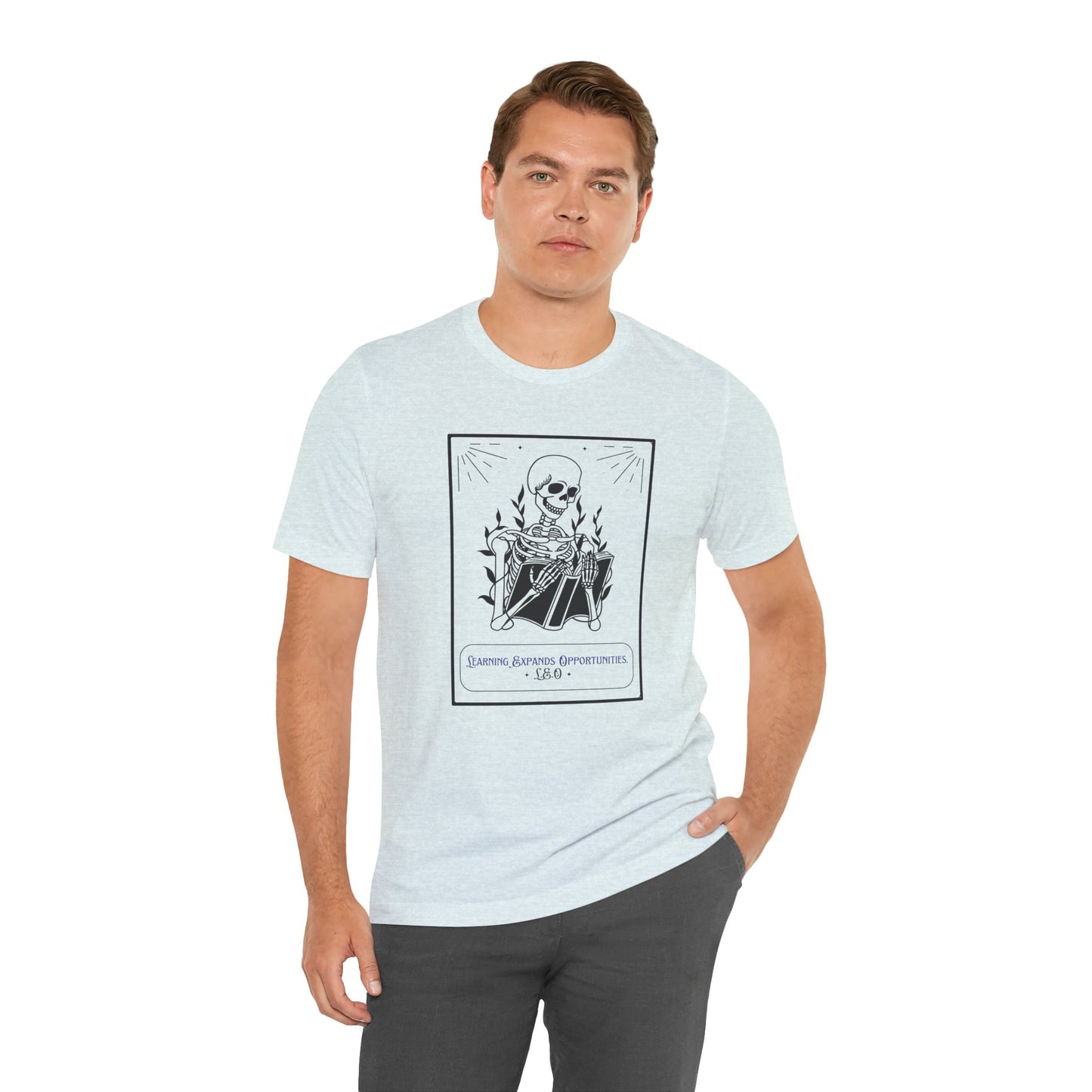 Personalized Skeleton Reading Tee