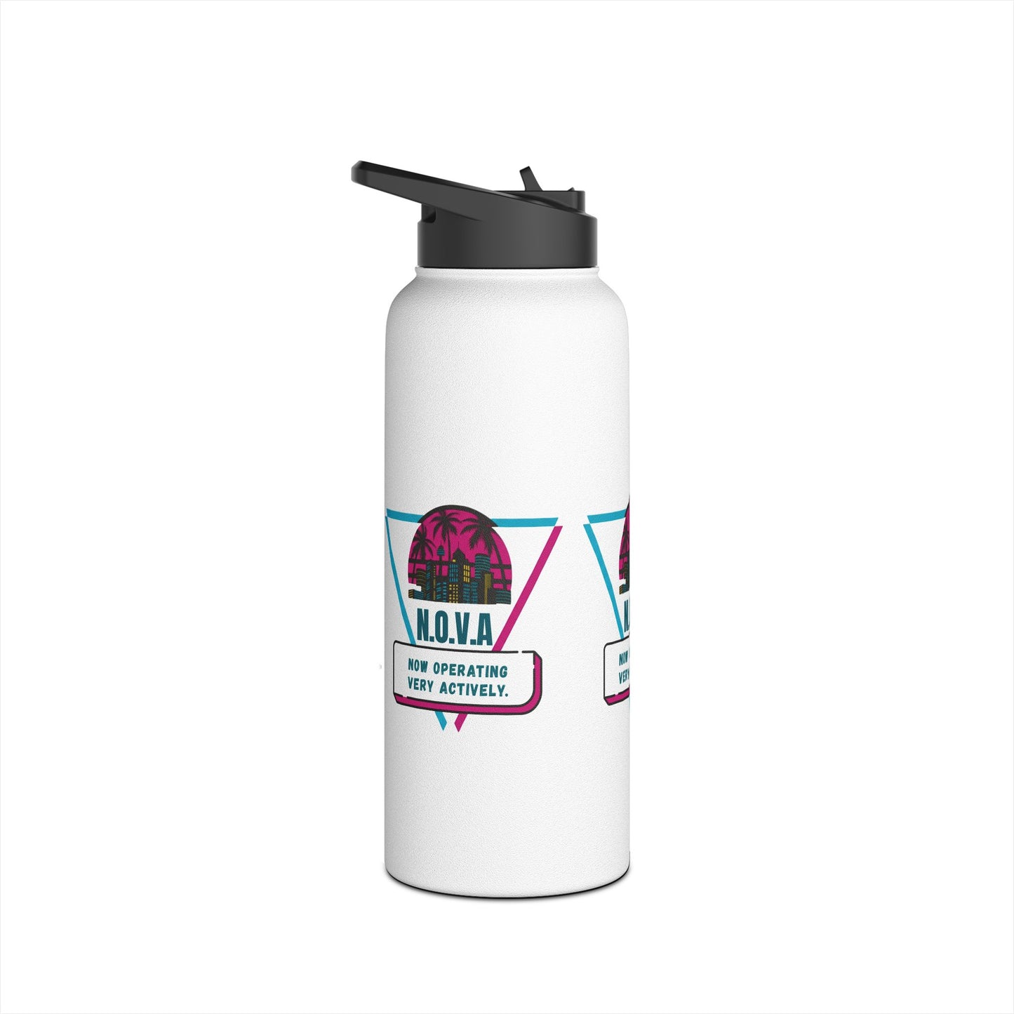 Personalized Initial Quote Building Stainless Steel Water Bottle
