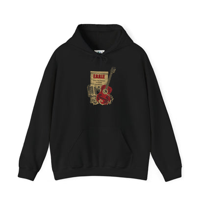 Personalized Vintage Guitar Hooded Sweatshirt