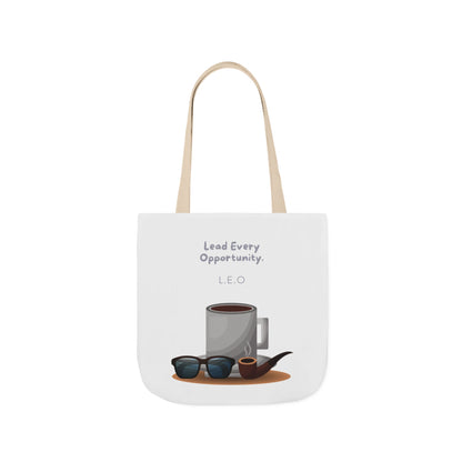 Personalized Initial Quote Sunglasses and Coffee Canvas Tote Custom Name