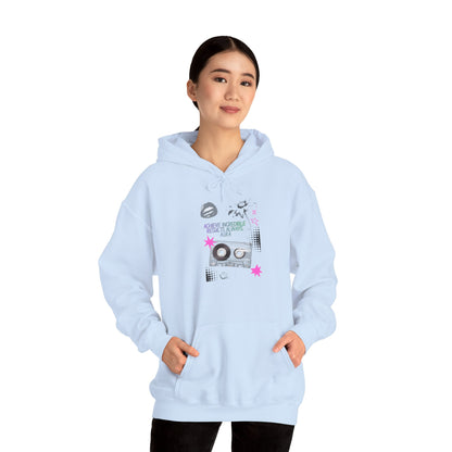 Personalized Cassette Vibes Hooded Sweatshirt
