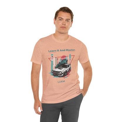 Personalized Retro Racing Graphic T-Shirt