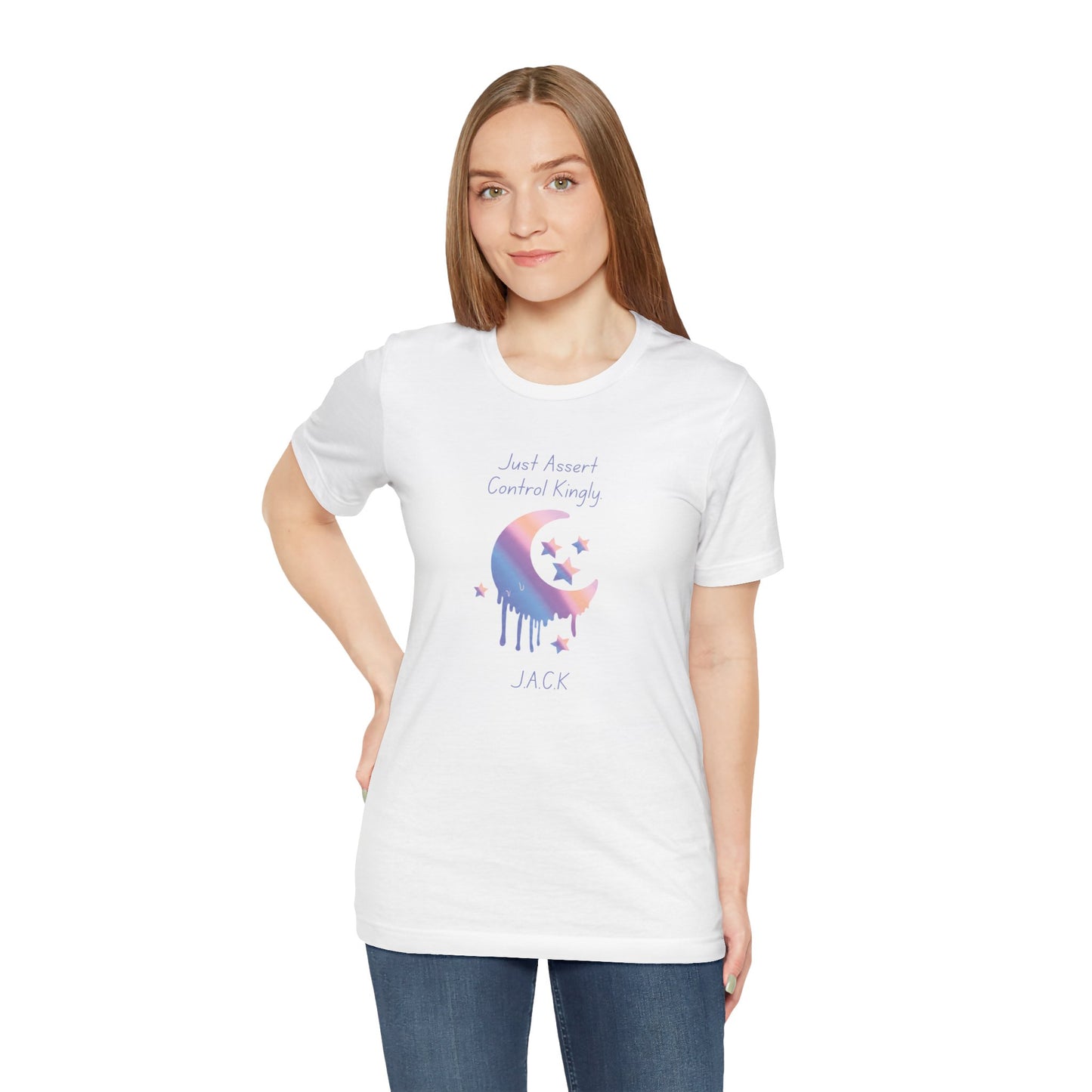 Personalized Moon Drip Graphic Tee