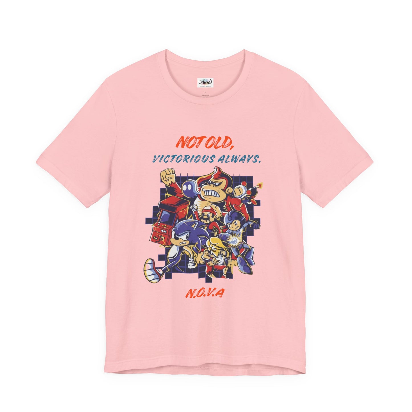 Personalized Victory Retro Cartoon Squad Graphic Tee