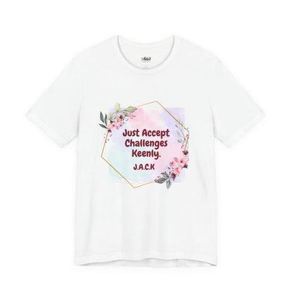 Personalized Floral Frame Graphic Shirt