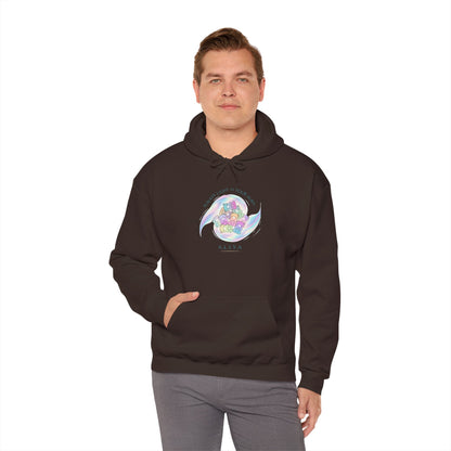 Personalized Pastel Teddy Hooded Sweatshirt