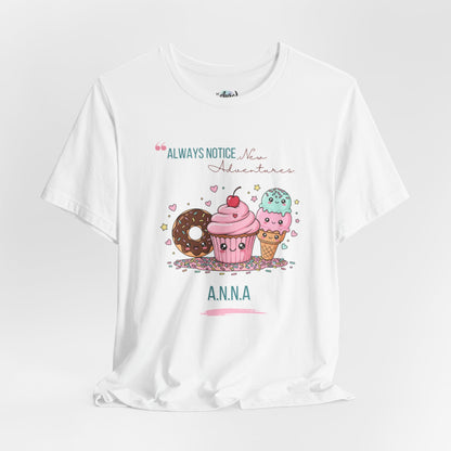 Personalized Cute Sweet Treats Tee