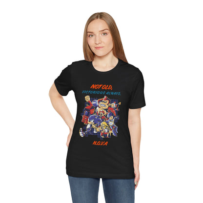 Personalized Victory Retro Cartoon Squad Graphic Tee