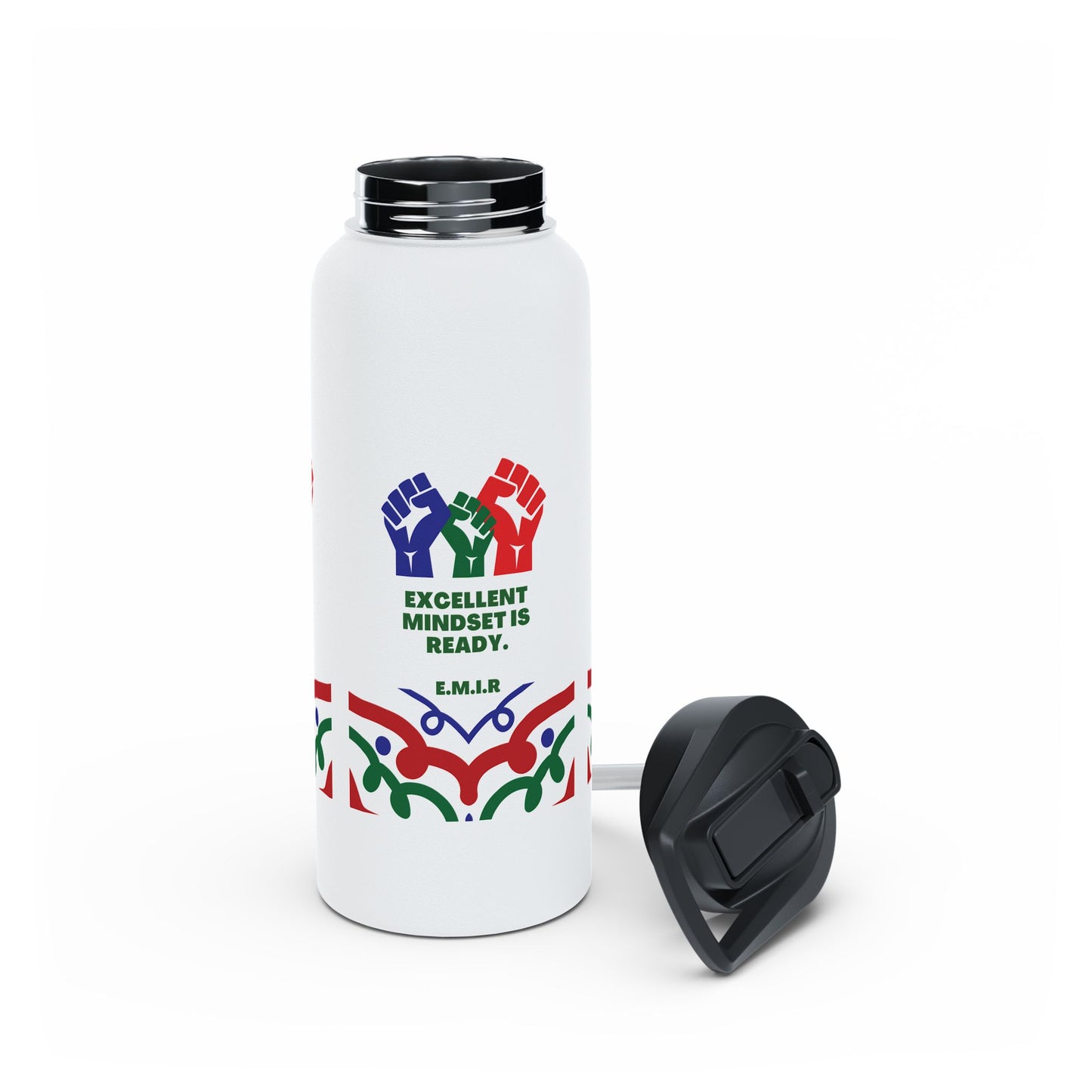 Personalized Initial Quote Victory Stainless Steel Water Bottle