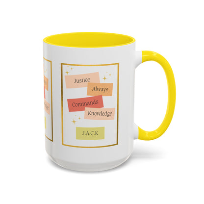 Personalized Inspirational Accent Coffee Mug