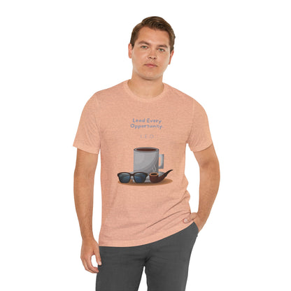 Personalized Coffee & Sunglasses Graphic Tee