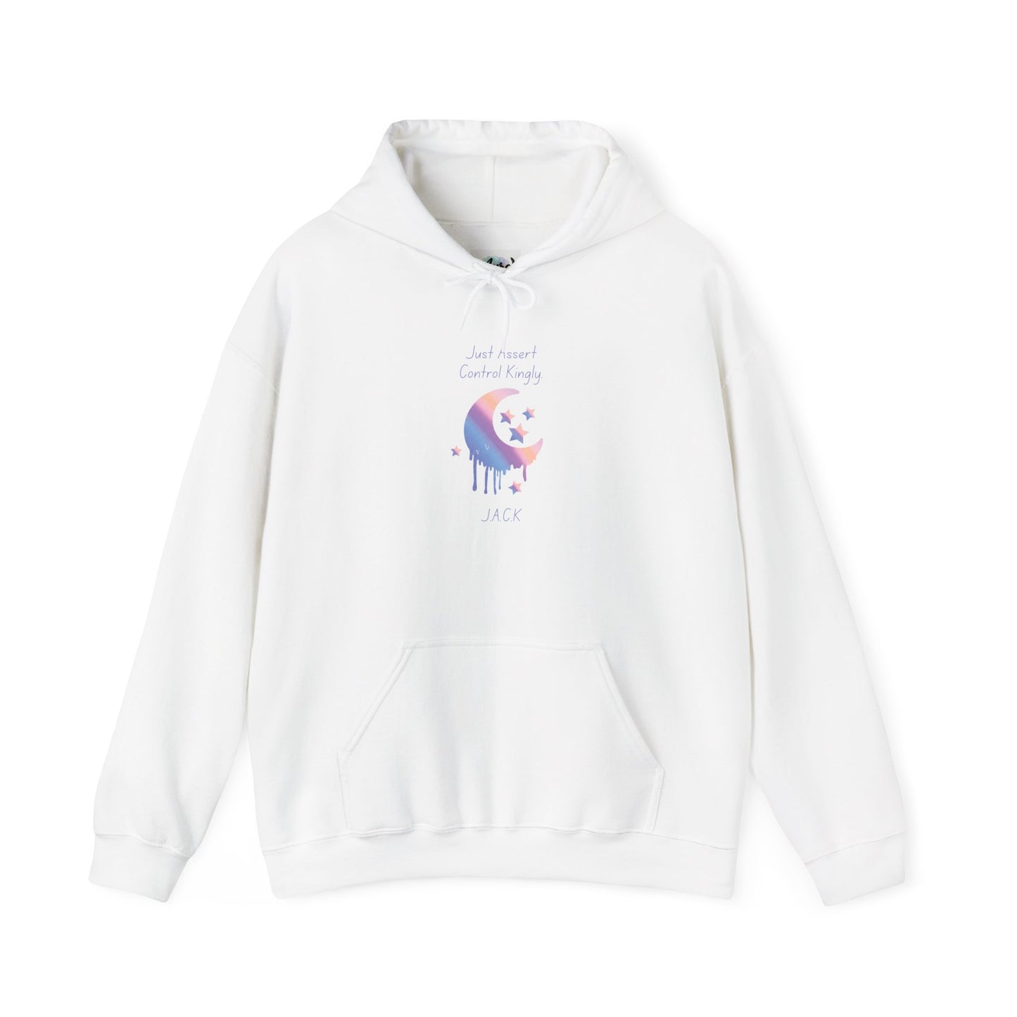 Personalized Moon Dripping Hooded Sweatshirt