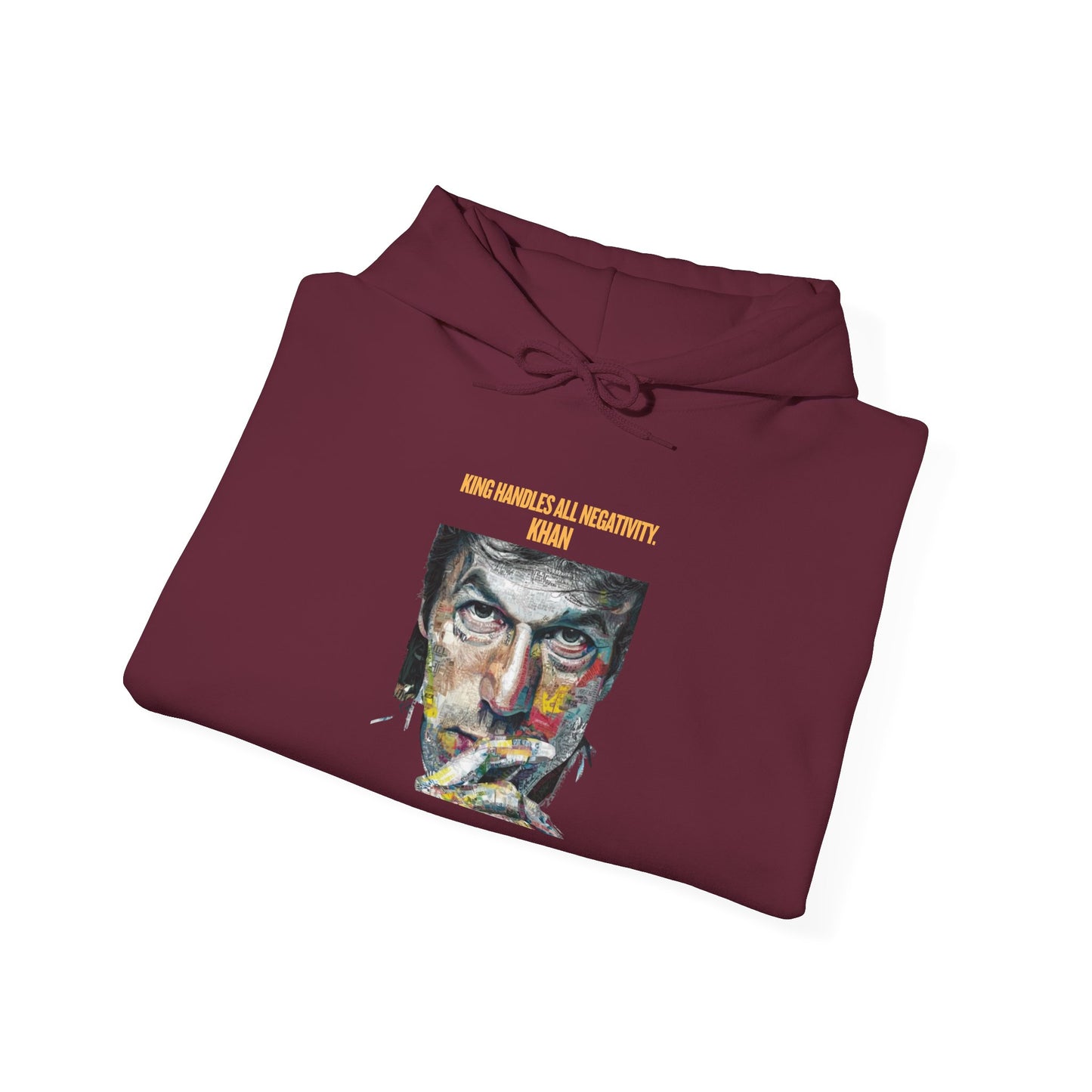 Personalized Khan Graphic Hooded Sweatshirt