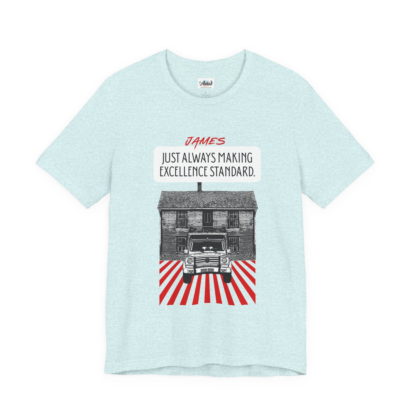 Personalized Truck & House Graphic Tee