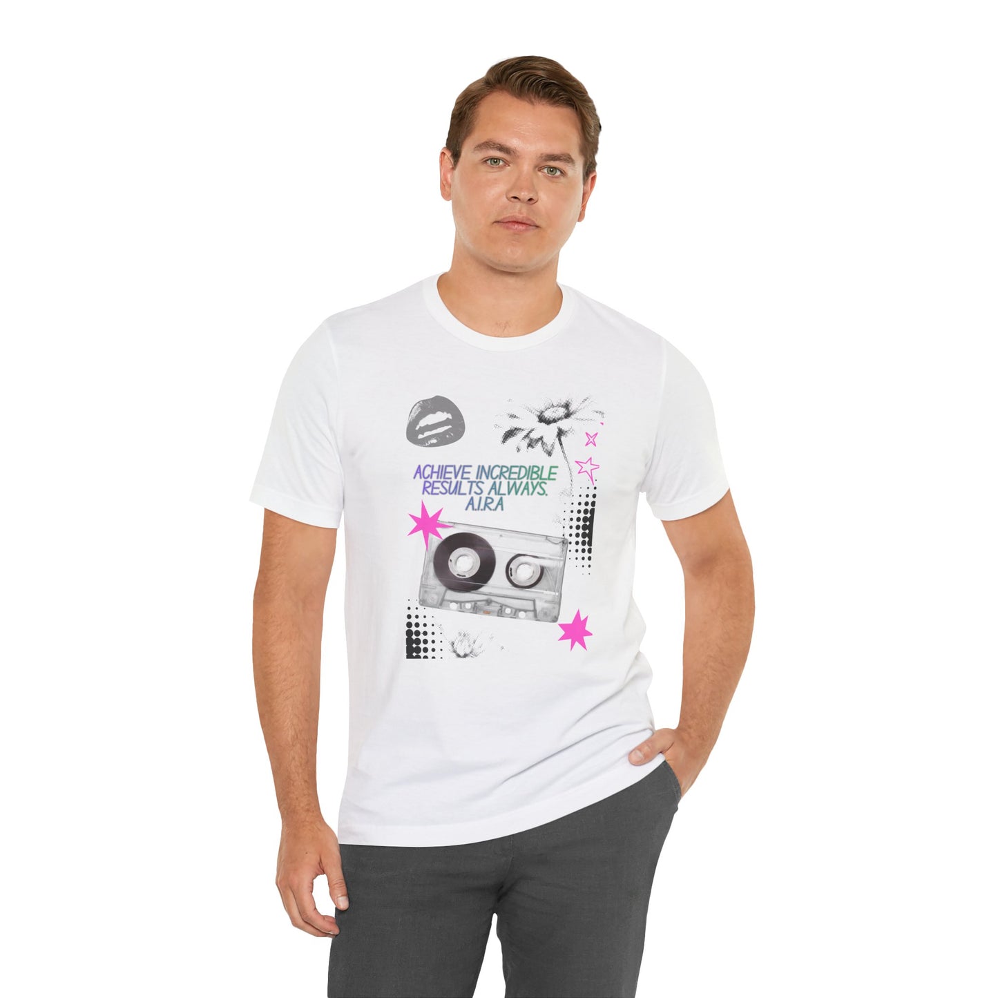 Personalized Cassette Vibes Graphic Tee